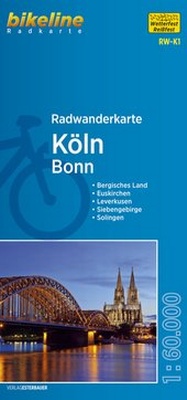 Abbildung von: Radwanderkarte Köln Bonn RW-K1 - Esterbauer