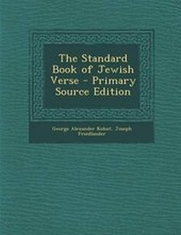 Enlarge image Cover: The Standard Book of Jewish Verse - Primary Source Edition - Nabu Press