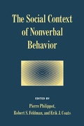 Cover: The Social Context of Nonverbal Behavior - Cambridge University Press