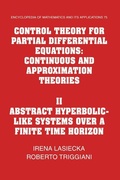 Cover: Control Theory for Partial Differential Equations: Volume 2, Abstract Hyperbolic-like Systems over a Finite Time Horizon - Cambridge University Press