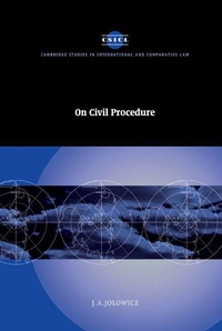 Enlarge image Cover: On Civil Procedure - Cambridge University Press