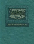 Cover: The Ceremonies and Religious Customs of the Various Nations of the Known World - Nabu Press