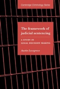 Bild: The Framework of Judicial Sentencing - Cambridge University Press