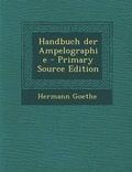 Cover: Handbuch Der Ampelographie - Nabu Press