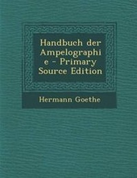 Enlarge image Cover: Handbuch Der Ampelographie - Nabu Press