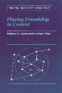 Enlarge image Cover: Placing Friendship in Context - Cambridge University Press