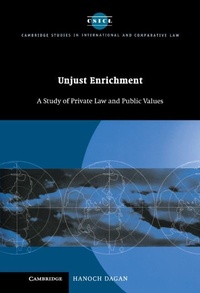 Abbildung von: Unjust Enrichment - Cambridge University Press