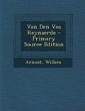 Cover: Van Den Vos Reynaerde - Nabu Press