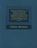 Cover: Records of Ancient Races in the Mississippi Valley - Nabu Press