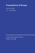Cover: Presentations of Groups - Cambridge University Press