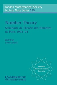 Abbildung von: Number Theory - Cambridge University Press