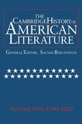 Cover: The Cambridge History of American Literature: Volume 1, 1590-1820 - Cambridge University Press