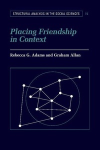 Enlarge image Cover: Placing Friendship in Context - Cambridge University Press