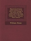 Cover: Monumenta Historica Celtica - Nabu Press