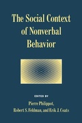 Cover: The Social Context of Nonverbal Behavior - Cambridge University Press