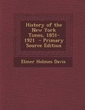 Bild: History of the New York Times, 1851-1921 - Nabu Press