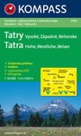 Bild: Vysoké - Západné - Belianske Tatry Hohe - Westliche - Belaer Tatra - KOMPASS-Karten