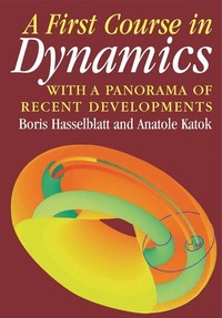 Enlarge image Cover: A First Course in Dynamics - Cambridge University Press