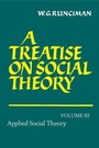 Cover: A Treatise on Social Theory - Cambridge University Press