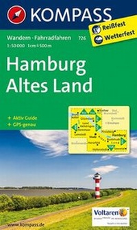 Abbildung von: KOMPASS Wanderkarte Hamburg, Altes Land - KOMPASS-Karten