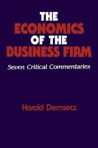Enlarge image Cover: The Economics of the Business Firm - Cambridge University Press