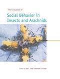 Cover: The Evolution of Social Behaviour in Insects and Arachnids - Cambridge University Press