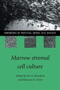 Cover: Marrow Stromal Cell Culture - Cambridge University Press
