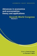 Cover: Advances in Economics and Econometrics: Theory and Applications - Cambridge University Press