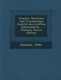 Cover: Eraclius. Deutsches Und Franzosisches Gedicht Des Zwolften Jahrhunderts. - Nabu Press