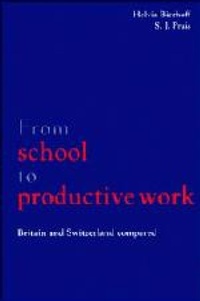Enlarge image Cover: From School to Productive Work - Cambridge University Press