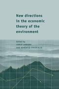 Cover: New Directions in the Economic Theory of the Environment - Cambridge University Press