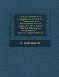 Cover: An Easy Grammar of Geography - Nabu Press