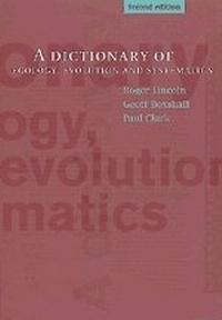 Enlarge image Cover: A Dictionary of Ecology, Evolution and Systematics - Cambridge University Press
