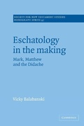 Cover: Eschatology in the Making - Cambridge University Press
