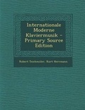 Cover: Internationale Moderne Klaviermusik - Nabu Press