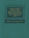 Cover: A Voyage to the South-Seas, in the Years 1740-1 - Nabu Press