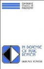 Cover: In Defense of Pure Reason - Cambridge University Press