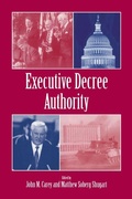 Cover: Executive Decree Authority - Cambridge University Press