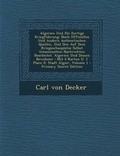 Cover: Algerien Und Die Dortige Kriegfuhrung - Nabu Press