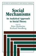 Cover: Social Mechanisms - Cambridge University Press