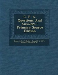 Enlarge image Cover: C. P. A. Questions and Answers - Nabu Press