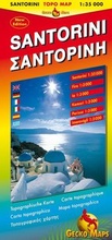 Cover: Santorini /Santorin - Gecko Maps