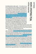 Cover: Wie Mutter sein - Echtzeit Verlag