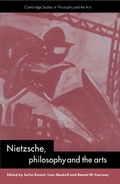 Cover: Nietzsche, Philosophy and the Arts - Cambridge University Press