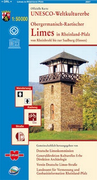 Abbildung von: Obergermanisch-Raetischer Limes in Rheinland-Pfalz von Rheinbrohl bis zur Saalburg (Hessen) - Landesamt für Vermessung und Geobasisinformation Rheinland-Pfalz