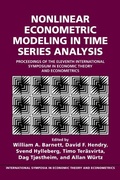 Cover: Nonlinear Econometric Modeling in Time Series - Cambridge University Press