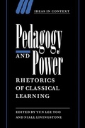 Cover: Pedagogy and Power - Cambridge University Press