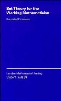 Abbildung von: Set Theory for the Working Mathematician - Cambridge University Press