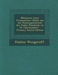 Cover: Memoiren Einer Grossmutter - Nabu Press