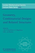 Cover: Geometry, Combinatorial Designs and Related Structures - Cambridge University Press
